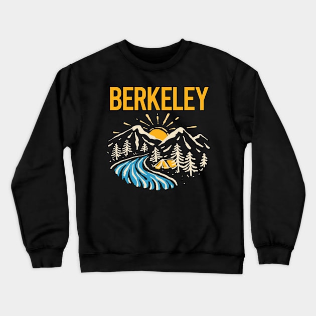 Nature Landscape Berkeley Crewneck Sweatshirt by rosenbaumquinton52